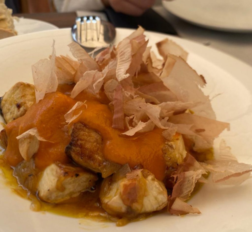 El Pintu Llaviana - Bonito encebollao, naranxa, bacon y sidra